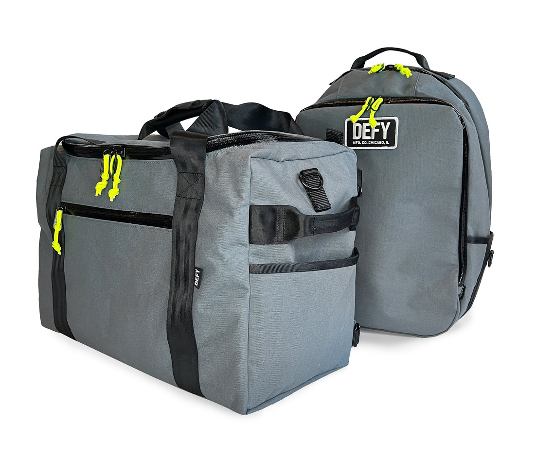 The Rover Backpack / Storm Grey X-Pac® X11 x X-Pac™ Hi-Vis Yellow