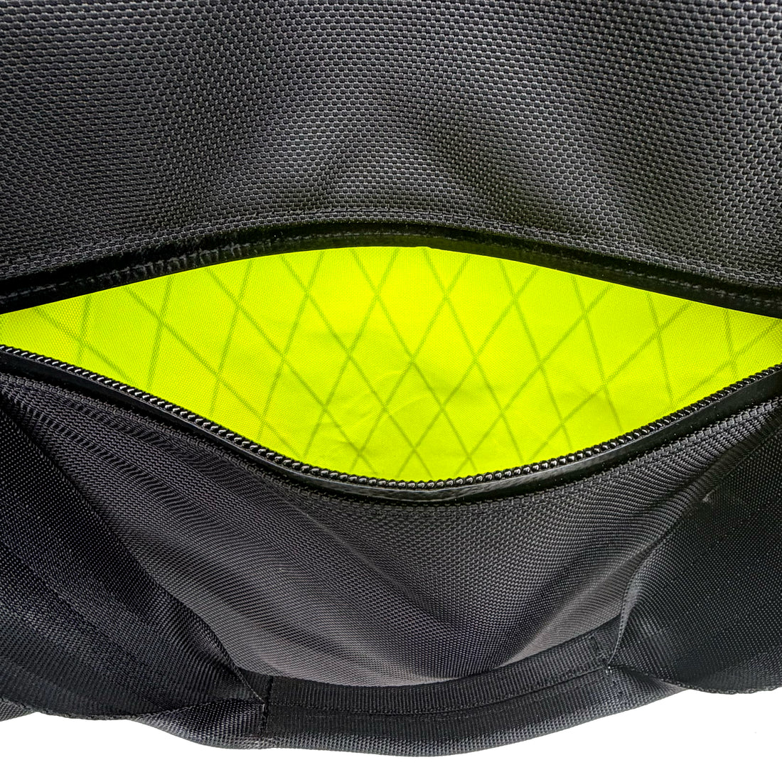 The Ultimate Overnighter Ballistic Nylon x Hi Vis Neon Yellow X-Pac