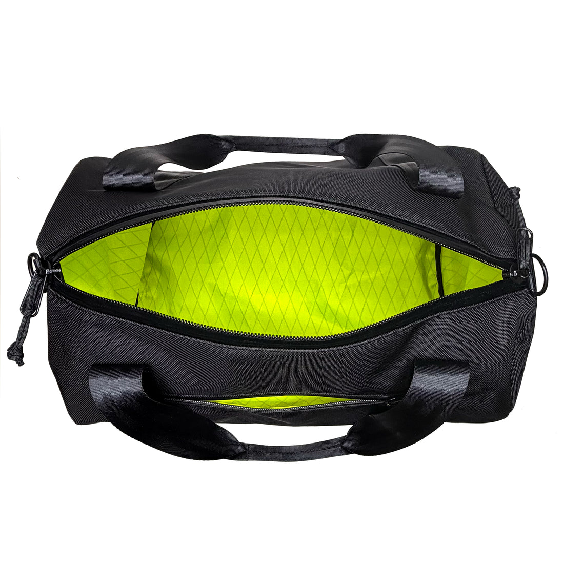 The Ultimate Overnighter Ballistic Nylon x Hi Vis Neon Yellow X-Pac
