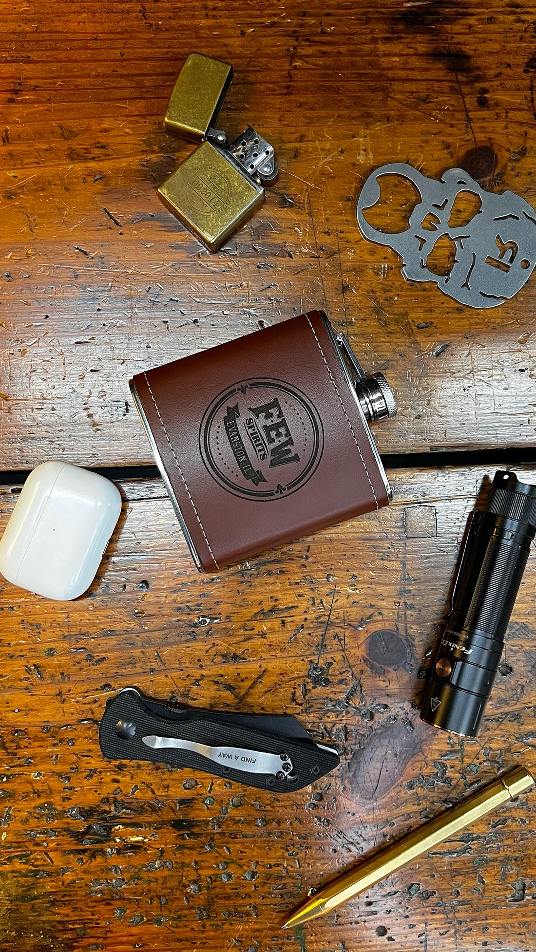 The Parker Pack 2.0 / Horween Cavalier Whiskey Leather