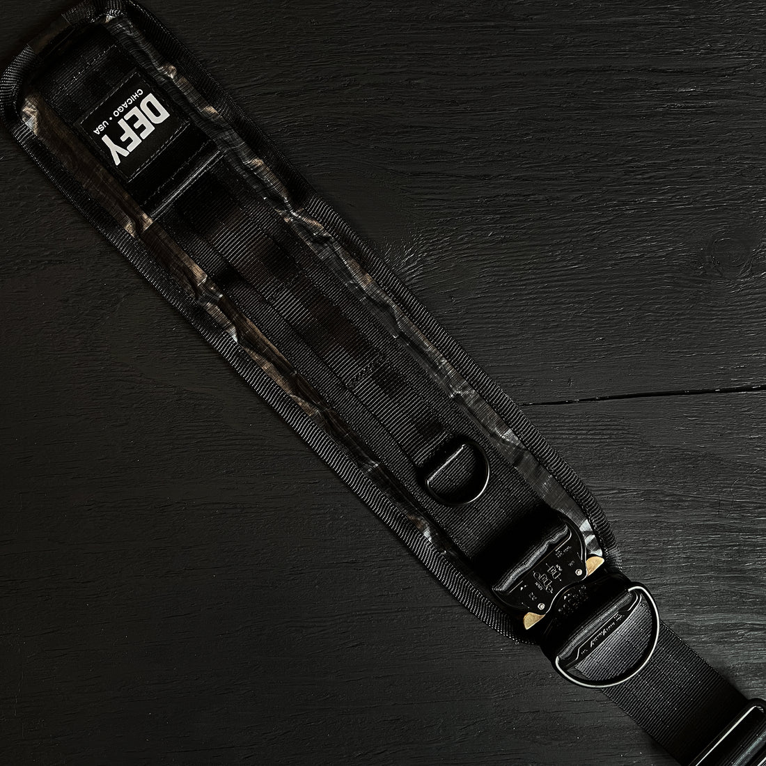 The Ultimate Crossbody Strap Black Dyneema® x Closed-Cell Foam Padding x AustriAlpin® Cobra Buckle / Ships in 6-10 Weeks