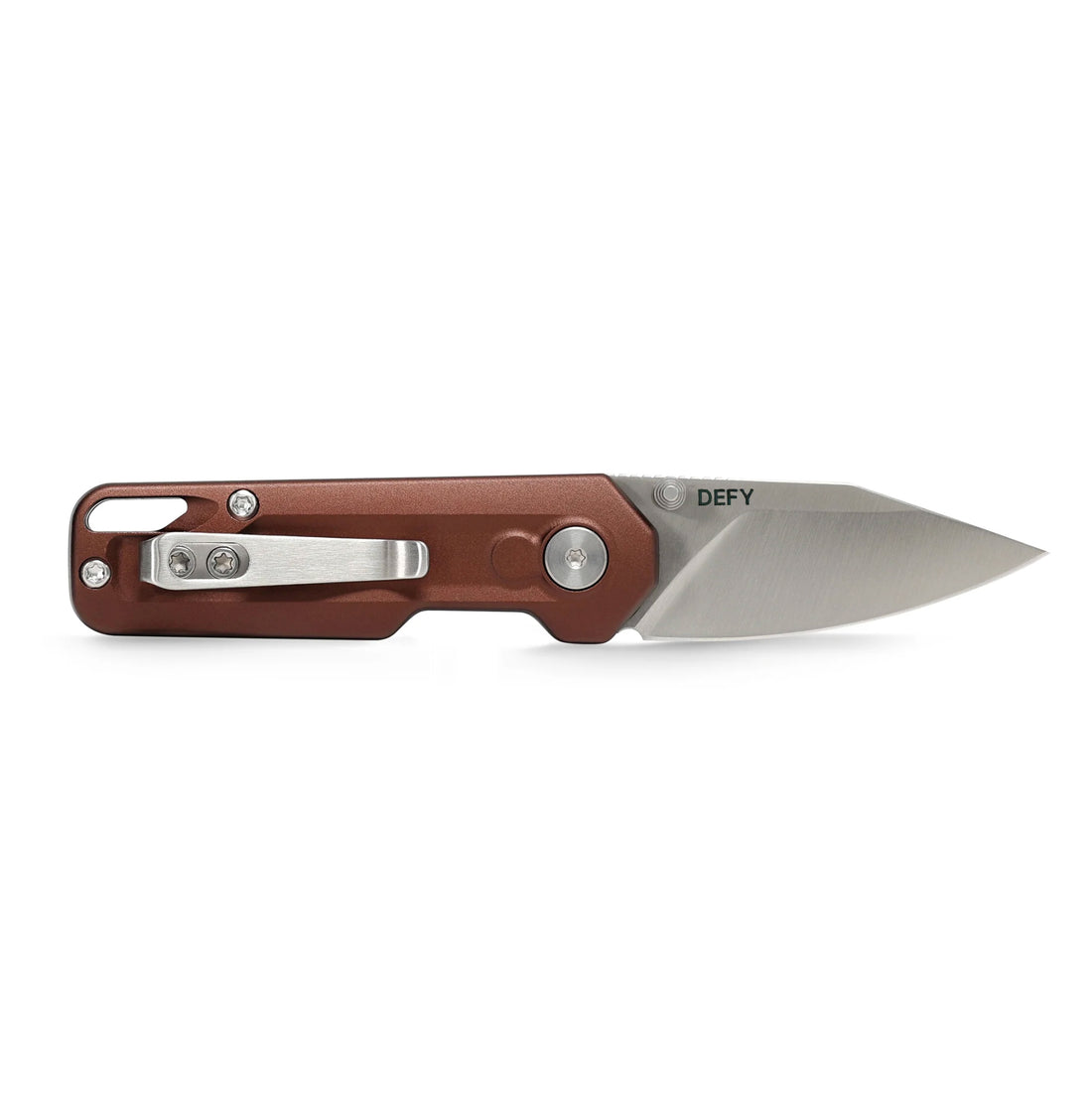DEFY x OTR Espresso Bronze Pocket Knife / Ships in 7-9 Days