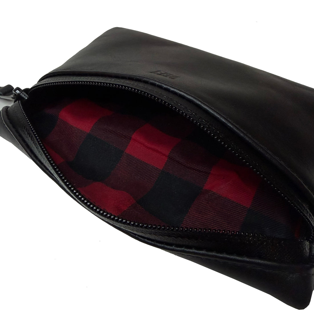 Project Horween Essex Rookery Leather x TexWax™ Buffalo Plaid Wax Canvas 3 Pouch Bundle