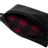 Project Horween Essex Rookery Leather x TexWax™ Buffalo Plaid Wax Canvas 3 Pouch Bundle