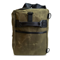 The Rover Backpack / Olive Drab TexWax™ x TexWax™ Autumn Plaid Wax Canvas / Limited