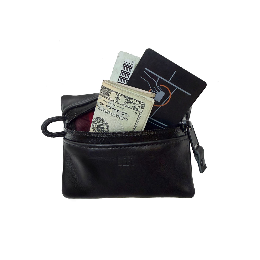 Project Horween Essex Rookery Leather x TexWax™ Buffalo Plaid Wax Canvas 3 Pouch Bundle