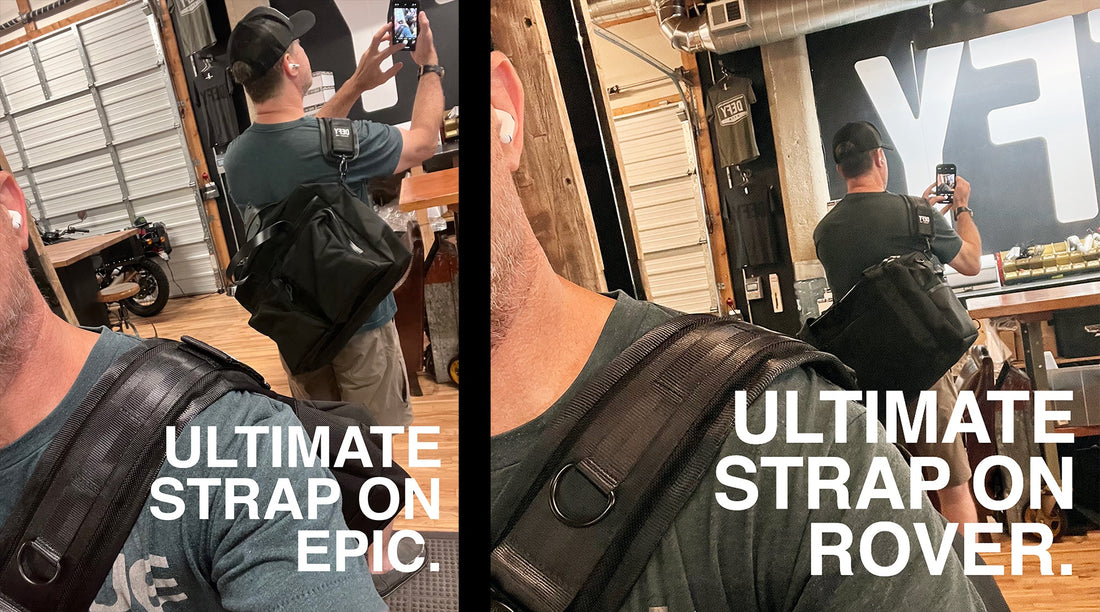 The Ultimate Strap Black X-Pac™ x Closed-Cell Foam Padding x AustriAlpin® Cobra Buckle