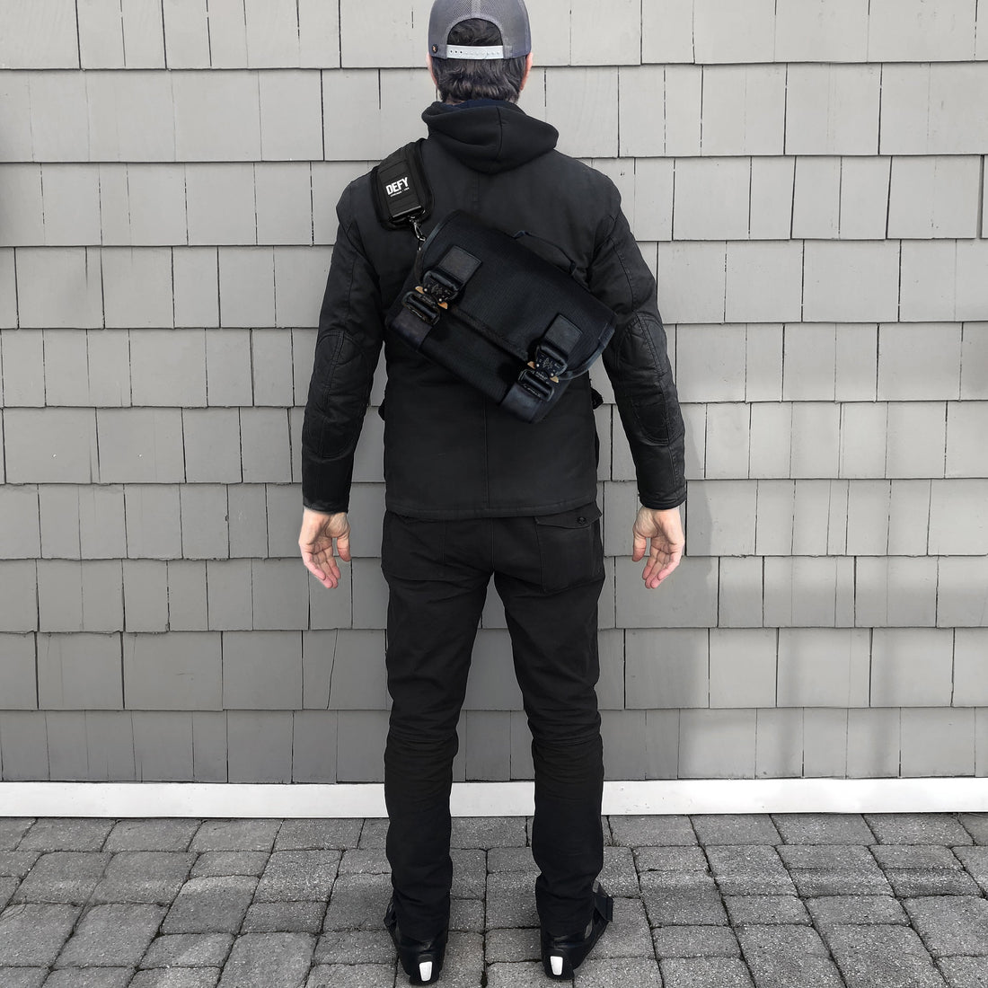 The Ultimate Crossbody Strap Black Dyneema® x Closed-Cell Foam Padding x AustriAlpin® Cobra Buckle / Ships in 6-10 Weeks