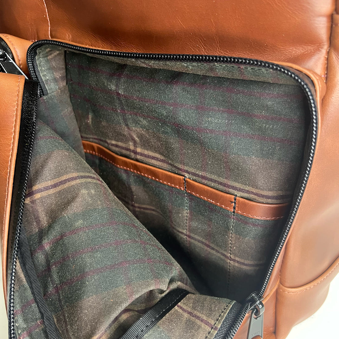 Epic 48 Hour Bundle / Horween Cavalier Whiskey Leather x TexWax™ Autumn Plaid Wax Canvas / Ships in 3-5 Weeks