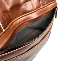 Epic 48 Hour Bundle / Horween Cavalier Whiskey Leather x TexWax™ Autumn Plaid Wax Canvas / Ships in 3-5 Weeks