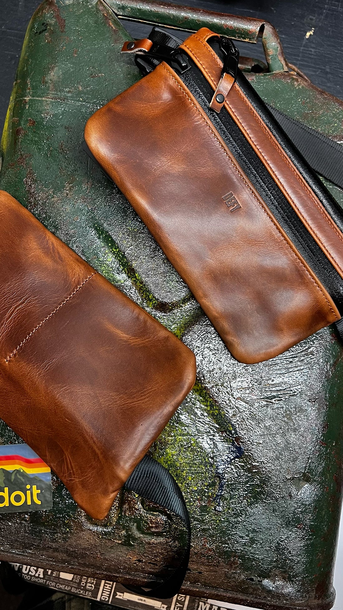 Nefarious 'Naked' Edition / Horween Cavalier Whiskey Leather