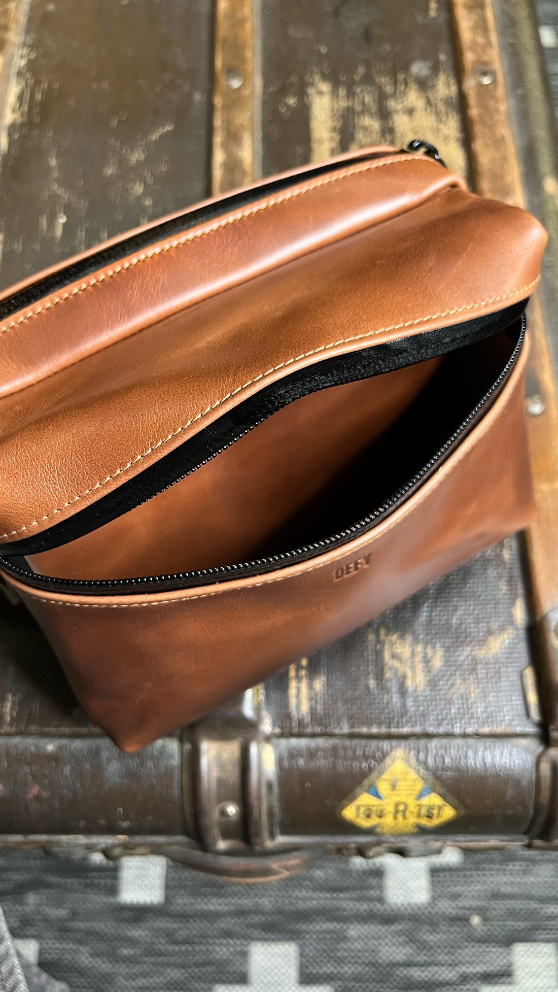 The Parker Pack 2.0 / Horween Cavalier Whiskey Leather
