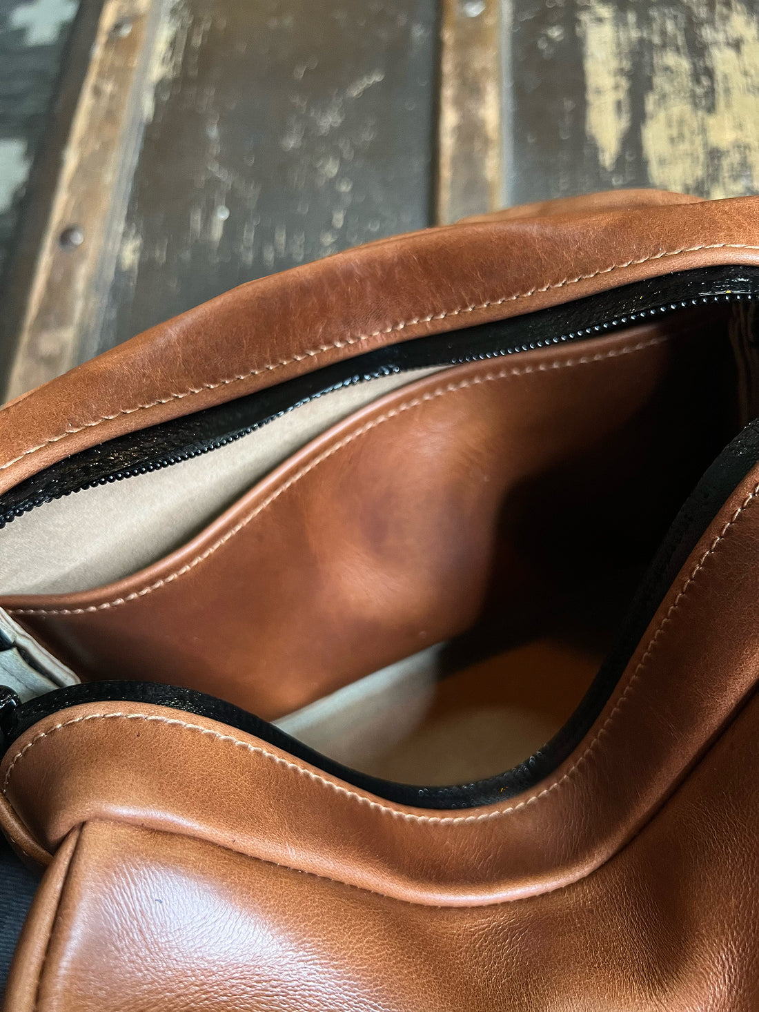 The Parker Pack 2.0 / Horween Cavalier Whiskey Leather
