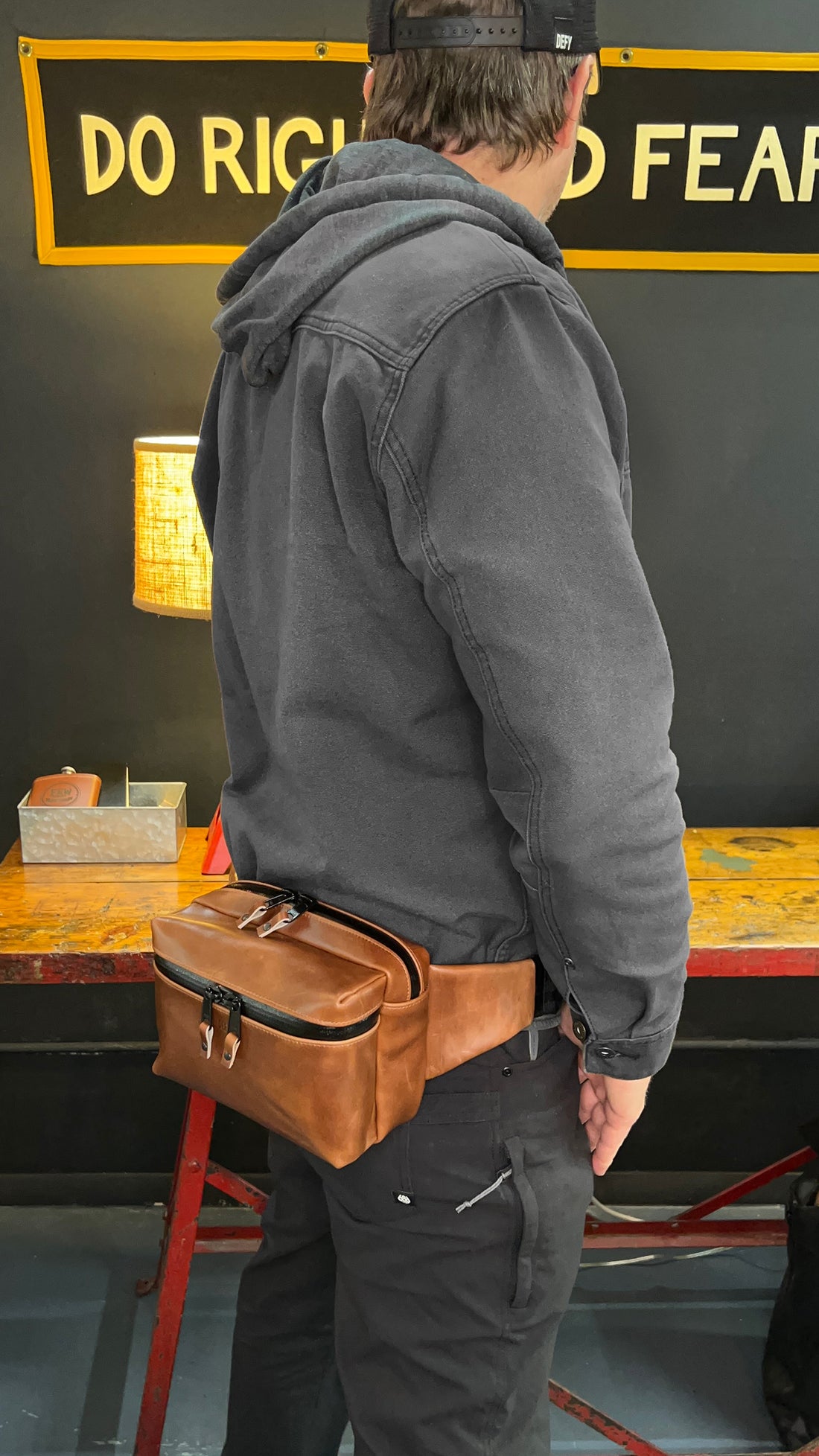 The Parker Pack 2.0 / Horween Cavalier Whiskey Leather