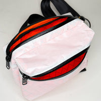 The Parker Pack 2.0 / White Dyneema® x 'Fire Edition' ECOPAK™ EPX Blaze Orange / Slight Spot on front