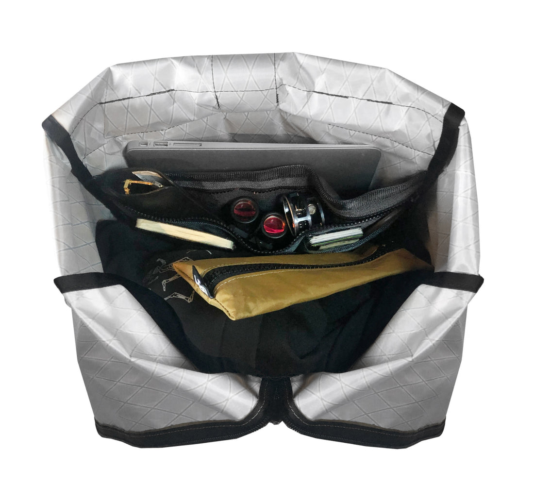 VerBockel 'Day Pack' Roll Top Backpack 2.0 Black X-Pac / Low Stock