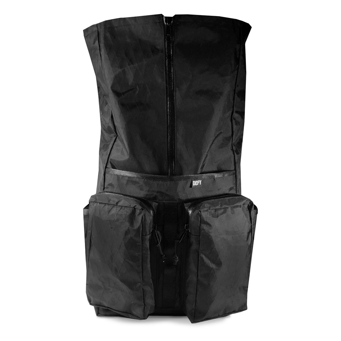 VerBockel 'Day Pack' Roll Top Backpack 2.0 Black X-Pac / Low Stock