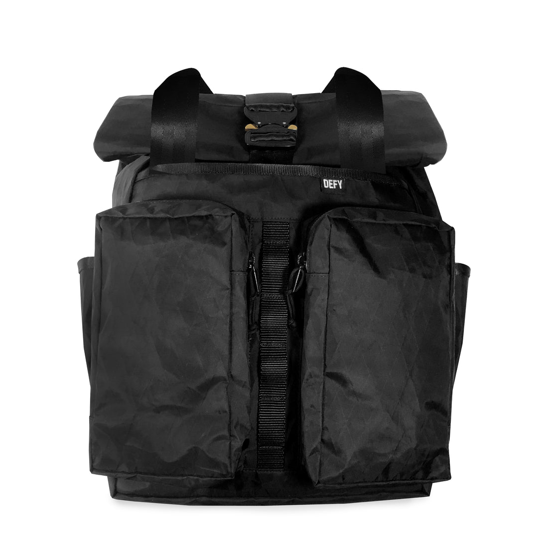 VerBockel 'Day Pack' Roll Top Backpack 2.0 Black X-Pac / Low Stock