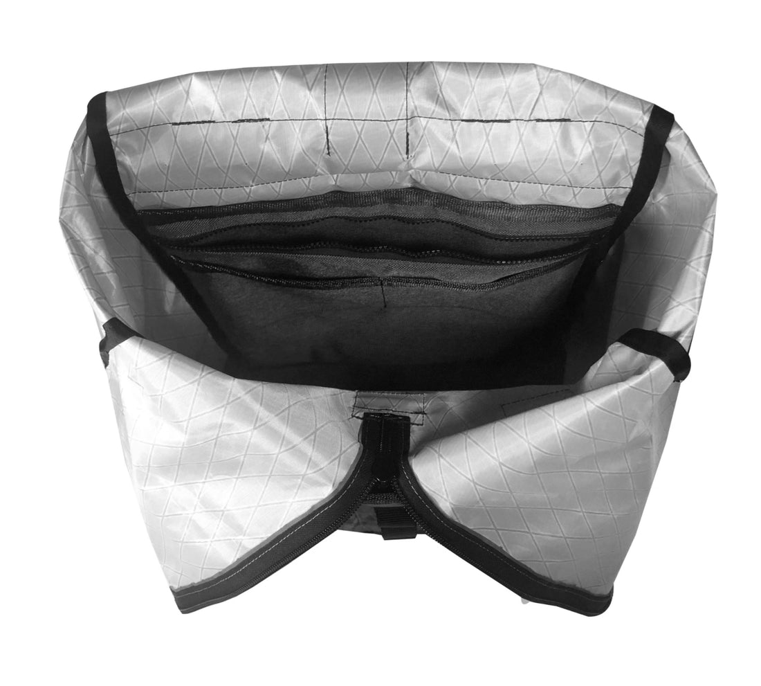 VerBockel 'Day Pack' Roll Top Backpack 2.0 Black X-Pac / Low Stock