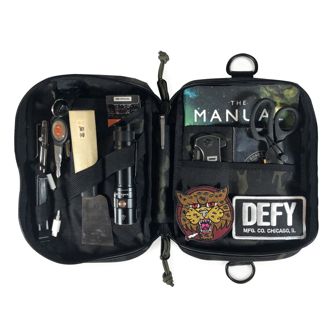 DEFY MFG. Co. Velcro Backed Patch