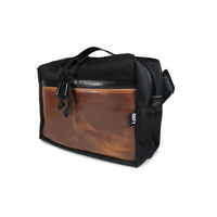 Insidious Jr. Sling / Horween Cavalier Whiskey Leather + Ballistic Nylon Edition / Ships in 6-10 Weeks
