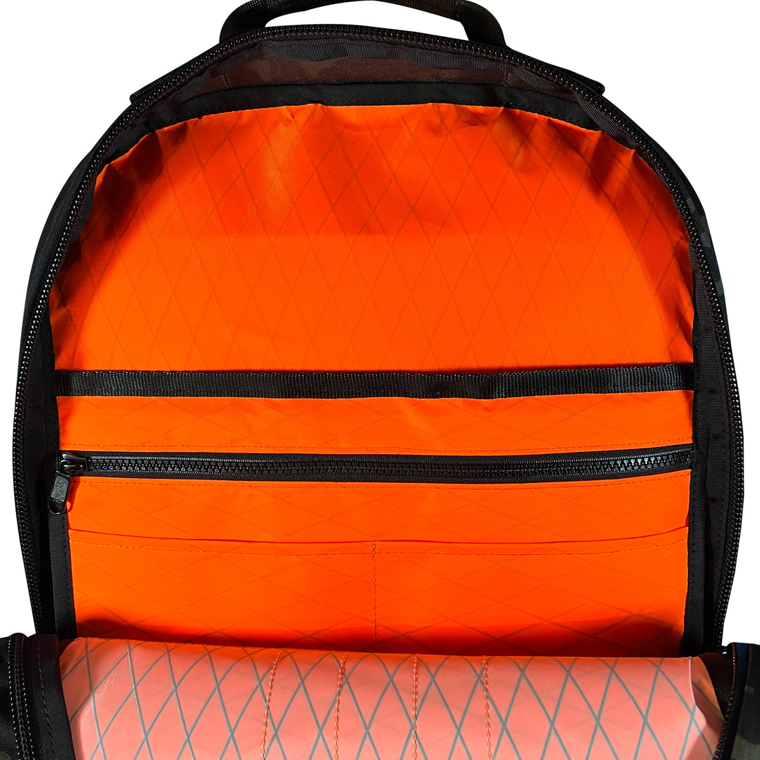 Bucktown Backpack 'Fire Edition' / Rogue Camo MultiCam Black™ CORDURA® / ECOPAK™ EPX Blaze Orange