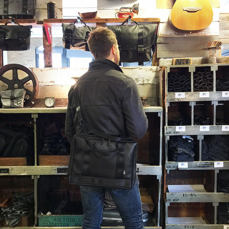 Slim Briefcase / Horween Austin Calf Leather x Silver Lining Edition / Ships in 6-10 Weeks