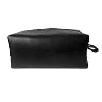 Dopp Kit / Horween Essex Rookery Leather x Buffalo Plaid Wax Canvas / Ships in 6-10 Weeks