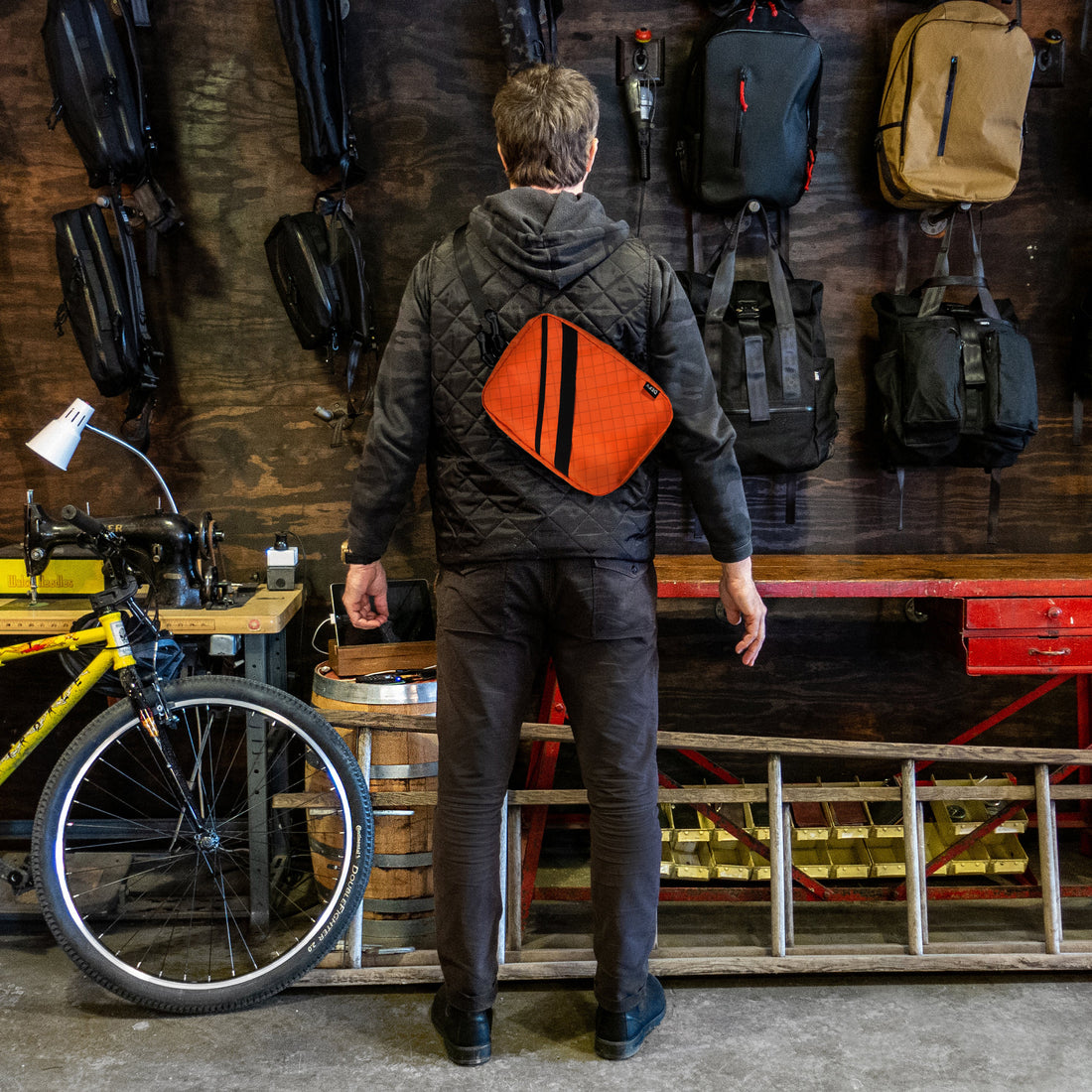 The Void 'Fire Edition' Admin Pouch ECOPAK™ EPX Blaze Orange