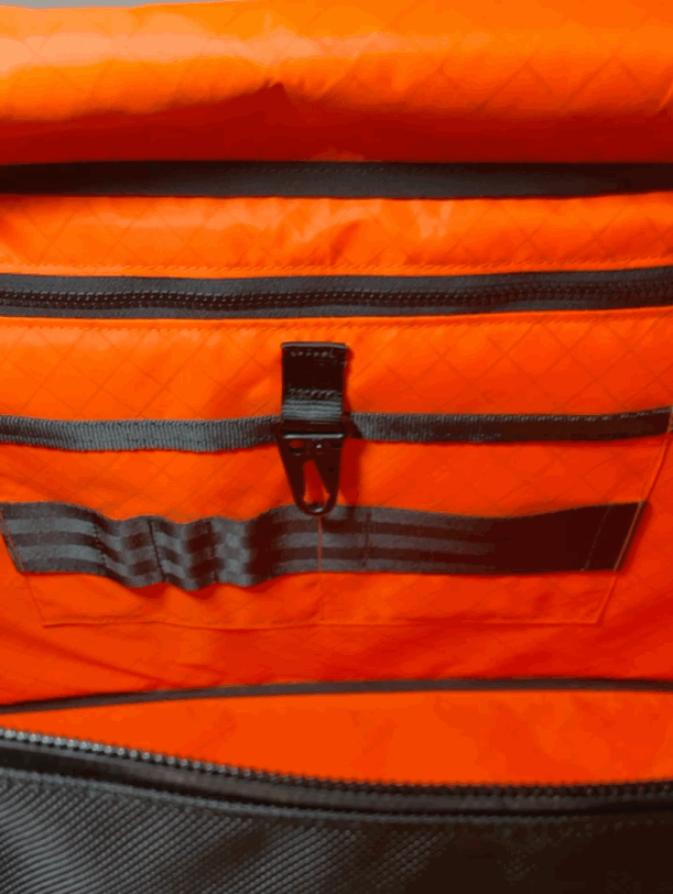 The Rover Backpack 'Fire Edition' Ballistic Nylon x ECOPAK™ EPX Blaze Orange / Ships in 1 Week