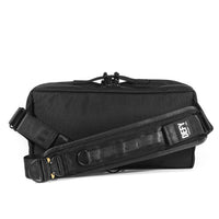 Insidious Sling / Ballistic Nylon + Horween Cavalier Whiskey Leather / Ships in 6-10 Weeks
