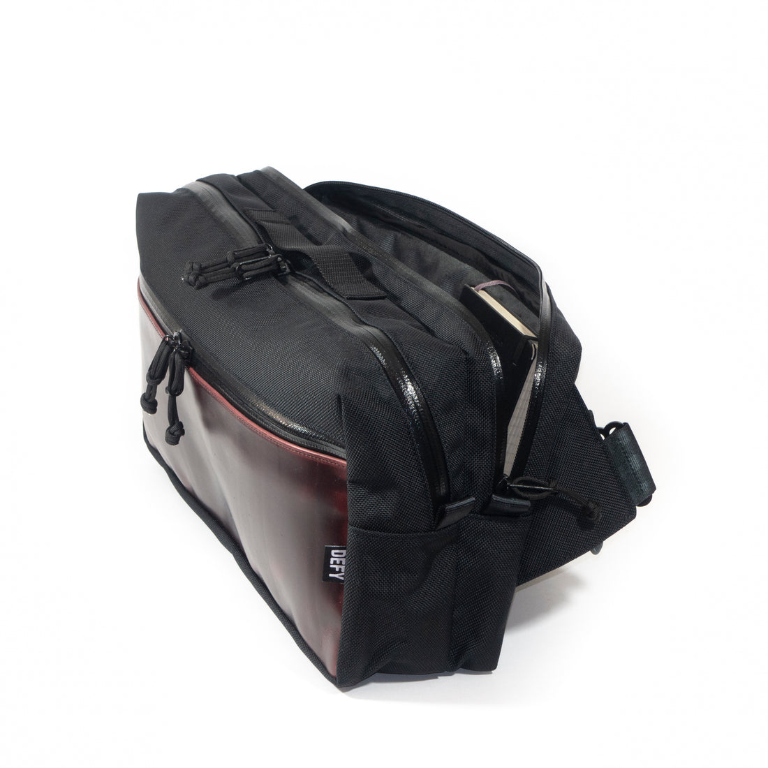 Insidious Sling / Ballistic Nylon + Horween Oxblood Chromexel® Leather / Last 1