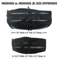 Insidious Jr. Sling / Horween Cavalier Whiskey Leather + Ballistic Nylon Edition / Ships in 6-10 Weeks