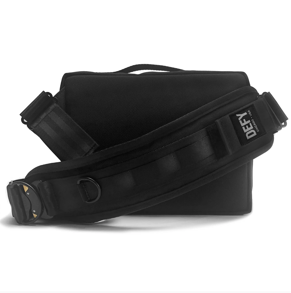 Insidious Jr. Sling / Horween Cavalier Whiskey Leather + Ballistic Nylon Edition / Ships in 6-10 Weeks