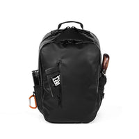 Bucktown Backpack / Black Semi Truck Tarpaulin Limited Vintage Run / Last 1