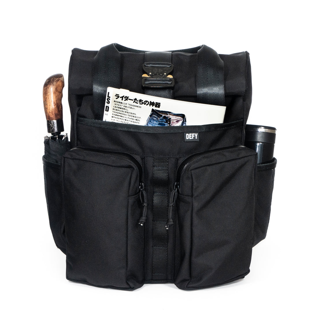 VerBockel 'Day Pack' Roll Top Backpack 2.0 Ballistic Nylon / Low Stock