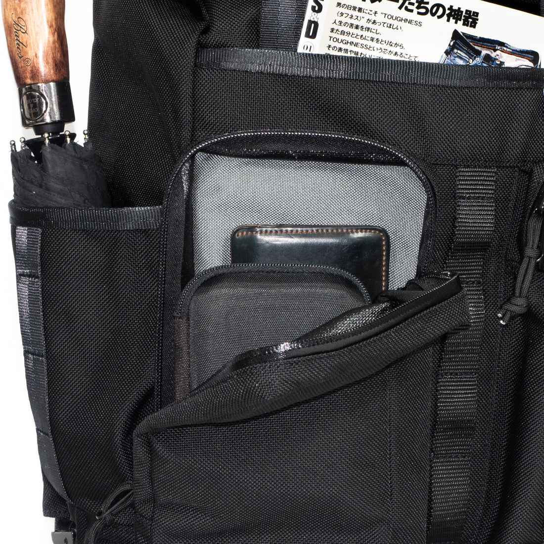 VerBockel 'Day Pack' Roll Top Backpack 2.0 Ballistic Nylon / Low Stock