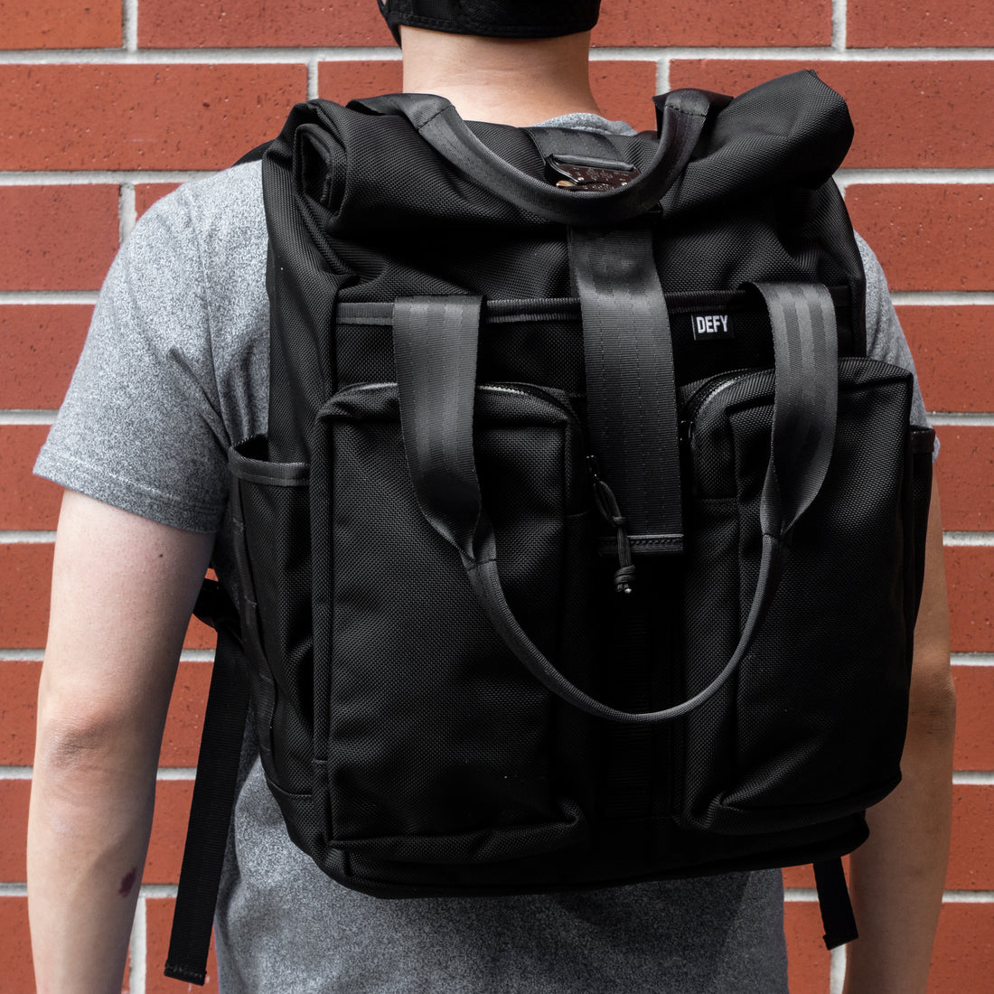 VerBockel 'Day Pack' Roll Top Backpack 2.0 Ballistic Nylon / Low Stock