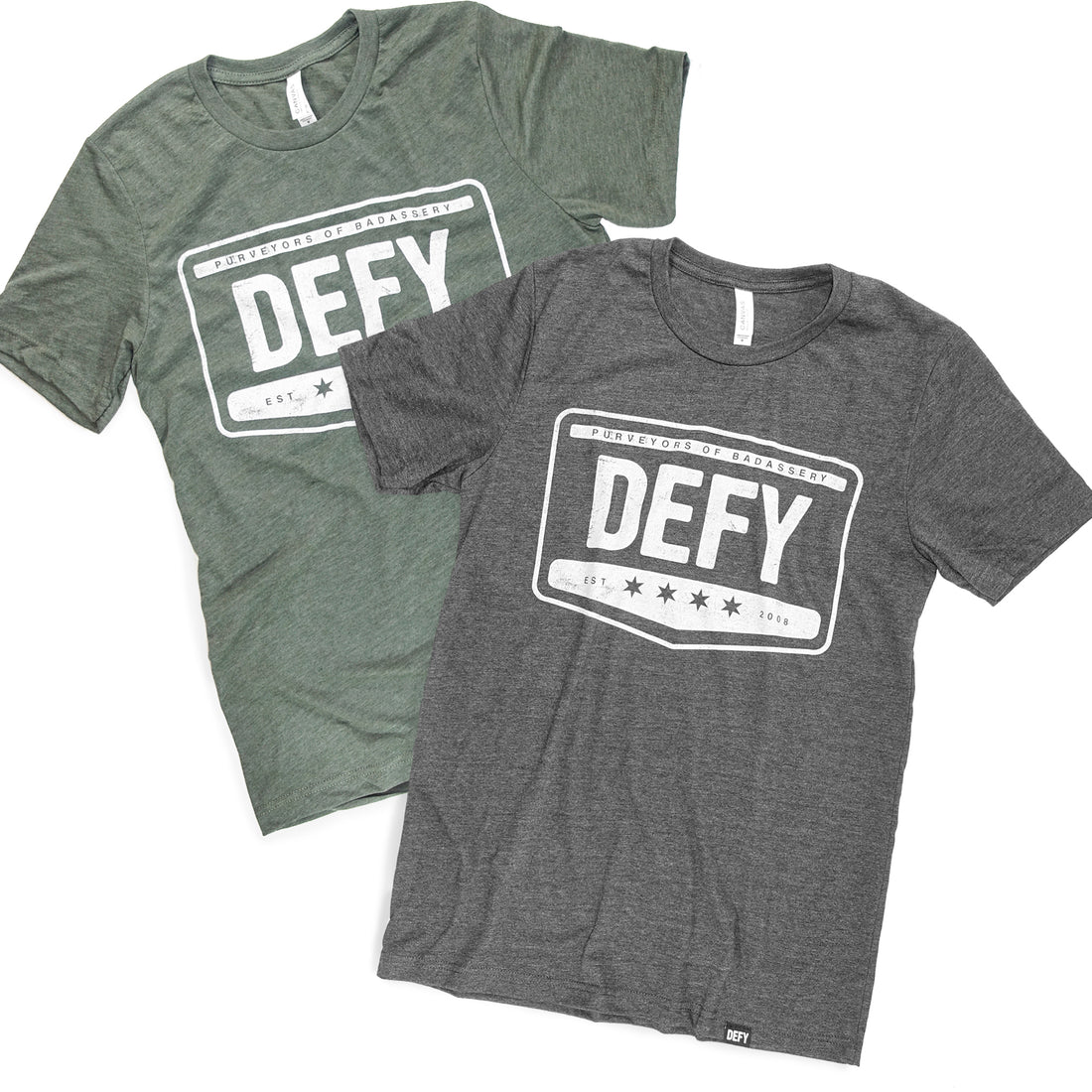 Badassery Tee / Military Green Heather | Low Stock