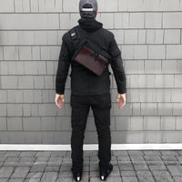 Insidious Jr. Sling / Horween Oxblood Chromexel® Leather + Ballistic Nylon Edition