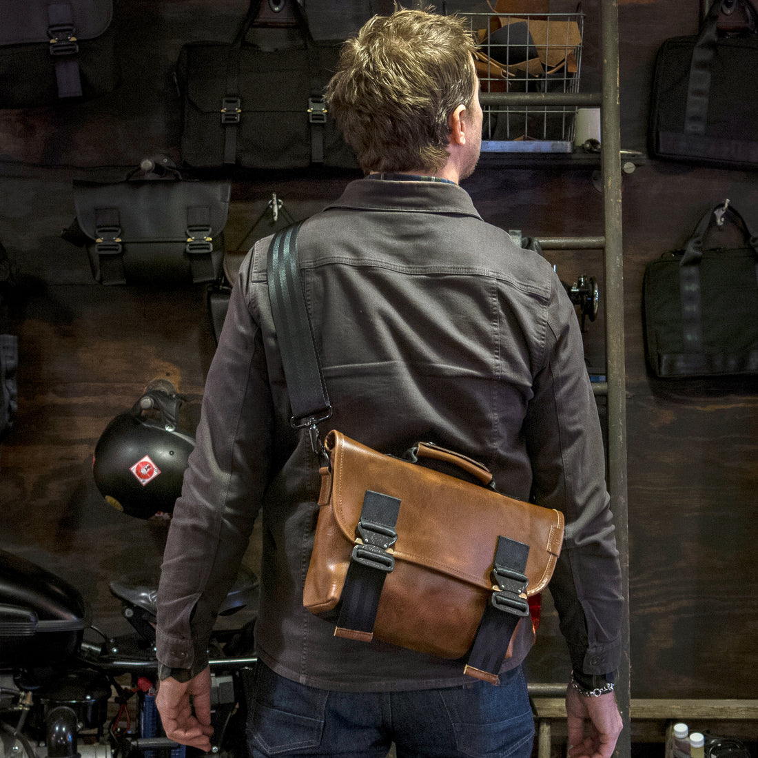 Recon Mini Horween Cavalier Whiskey Leather / Ships in 6-10 Weeks