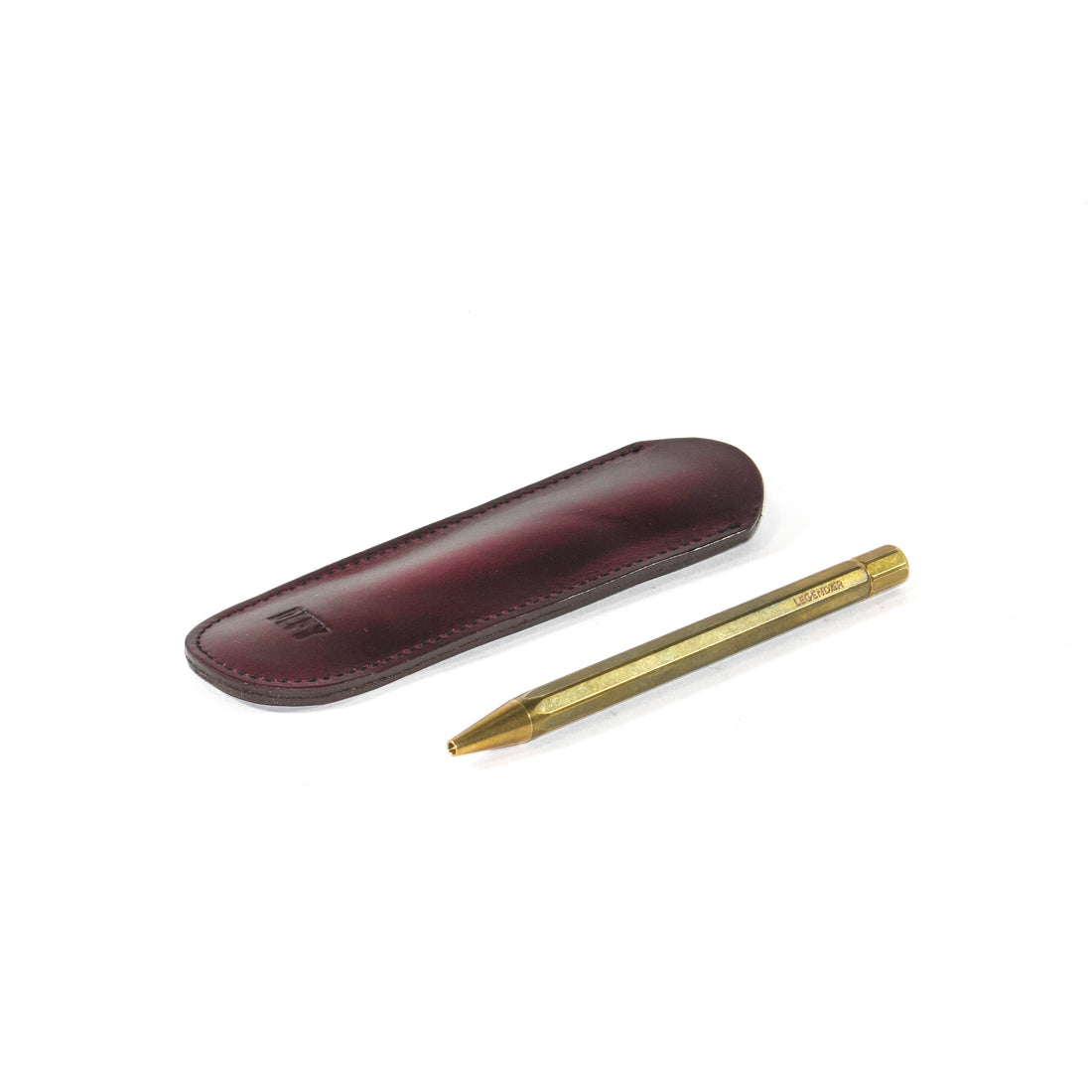 The Ravenswood / Horween Oxblood Leather Pen Sheath / Ships in 1 Week